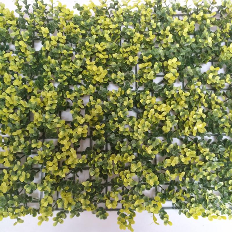 synthetic grass wall