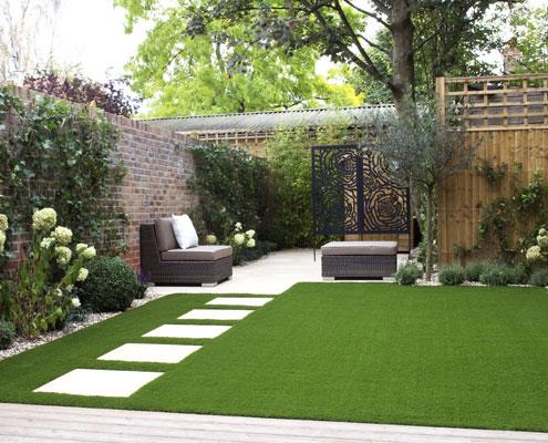 حديقة العشب الاصطناعي garden grass artificial