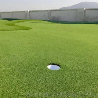 2 نغمة 10 15MM المعمرة الناعمة الجميلة وضع العشب الأخضر للرياضة الجولف