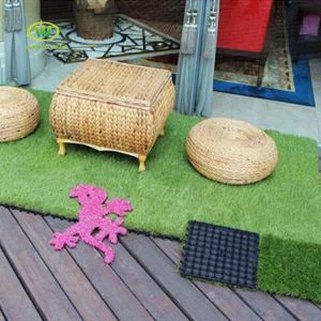 مقاومة للأشعة فوق البنفسجية المعمرة 30mm لينة الأخضر الطبيعي السجاد الاصطناعي العشب وهمية للشرفة