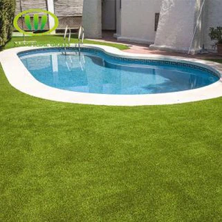 حار بيع 30mm المناظر الطبيعية العشب الاصطناعي حول حمامات السباحة