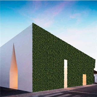 ألواح خشب البقس الاصطناعي لتزيين الجدران باللون الأخضر