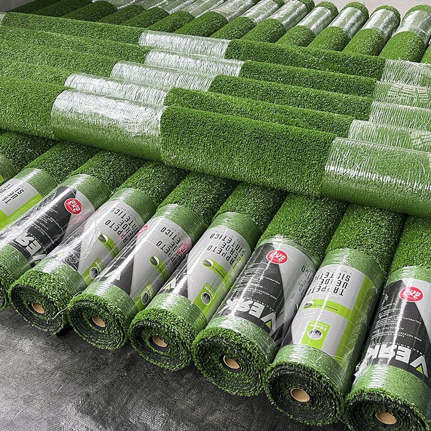 Supermarket retail artificial turf carpet rolls